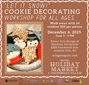Saturday's "Let It Snow!&rdquo; Cookie Decorating Workshop for All Ages